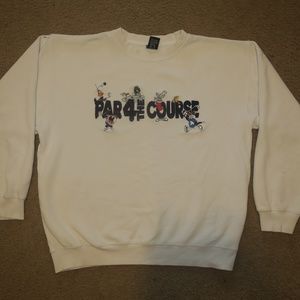 Vintage Looney Tunes  Golf Crewneck sweater